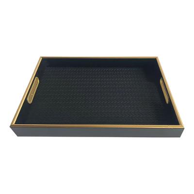 Bandeja Decorativa Adely Decor 40x28x4,5