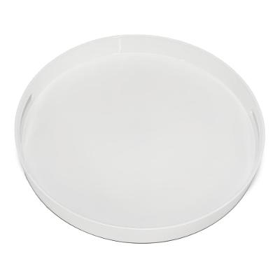 Bandeja Redonda 38cm Adely Decor Branca