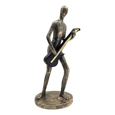 Estatueta Guitarrista 12,5x7x25cm Adely Decor