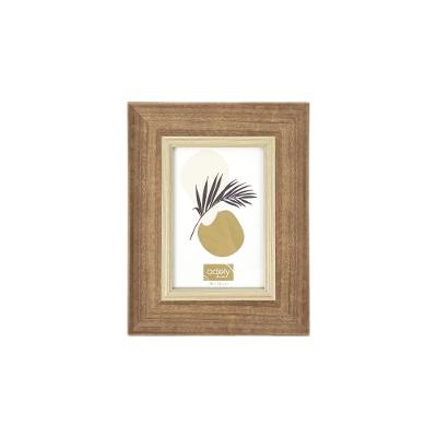 Porta Retrato 10x15cm Madeira Escura Adely Decor