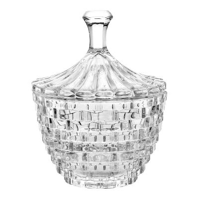 Potiche T2 Transparente 11,4x14,5cm Adely Crystal