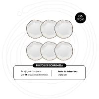 Jogo de 6 Pratos Sobremesa 21,5cm Oxford Ryo Maresia - 3