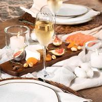 Jogo com 12 Pratos Rasos 27,5cm Oxford Ryo Maresia - Conjunto - 3