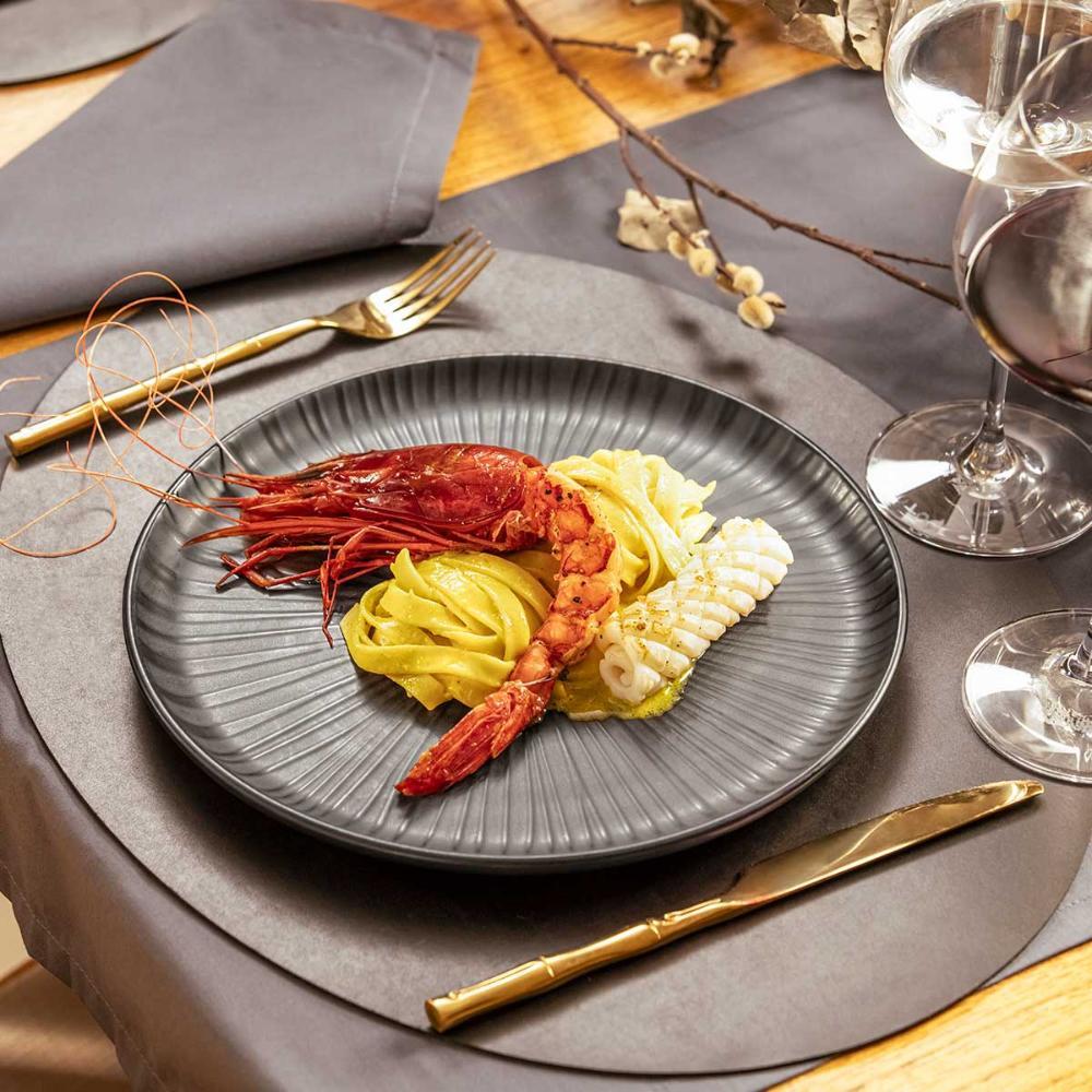 Aparelho de Jantar 18 Peças Oxford Flat Ônix - 8