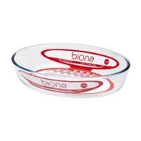 Assadeira De Vidro Borosilicato Oval 2.400 Ml - 1