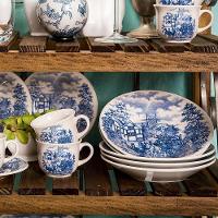 Aparelho de Jantar e Chá 40 Peças Donna Cena Inglesa - 2