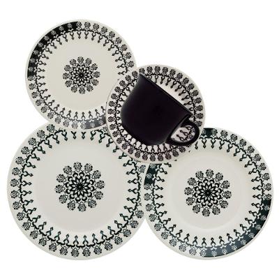 Aparelho de Jantar E Chá 30 Pçs Biona Donna Folk