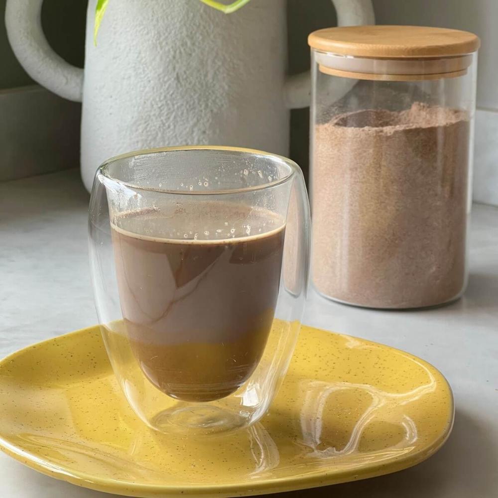 Copo de Vidro com Parede Dupla 350 ml - Oxford - 2