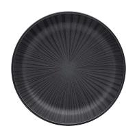 Jogo de 6 Pratos Fundos 20,5 Cm Oxford Flat Ônix