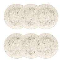 Jogo de 6 Pratos Fundos 20,5 Cm Oxford Flat Chuvisco - 3