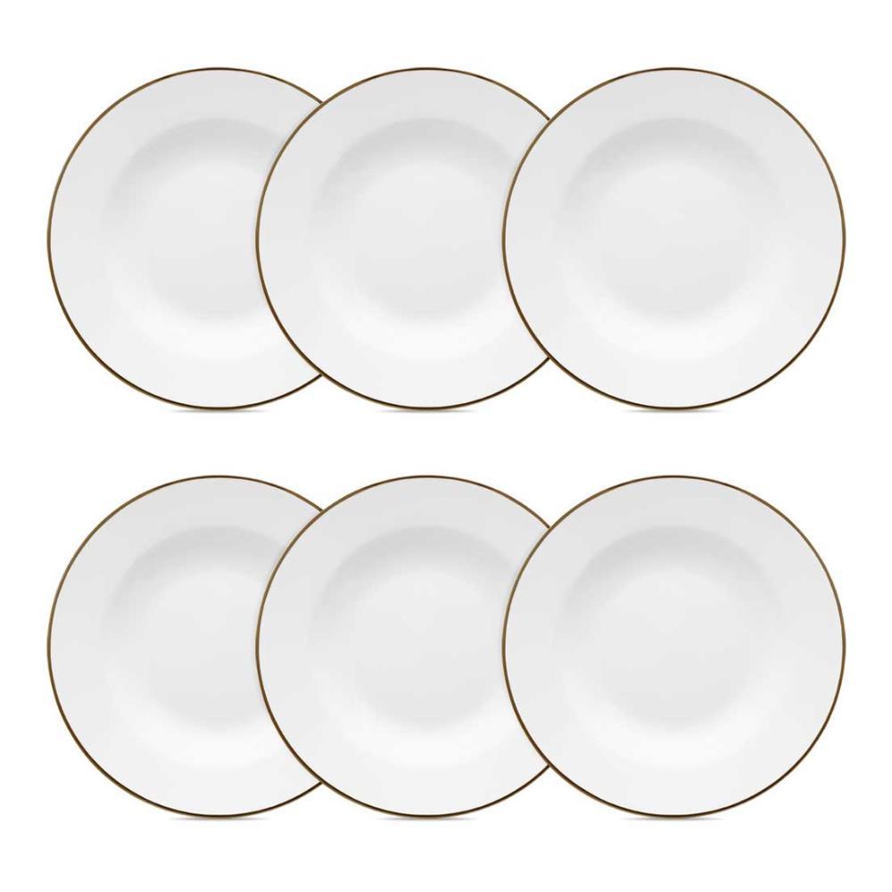 Jogo de 6 Pratos Fundos 23,5cm Oxford Flamingo Sofia - 2