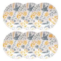 Jogo De 6 Pratos Rasos 26 Cm Donna Bem-Te-Vi - 2