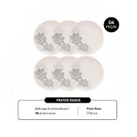 Jogo de 6 Pratos Rasos 26 Cm Oxford Unni Balance - 4