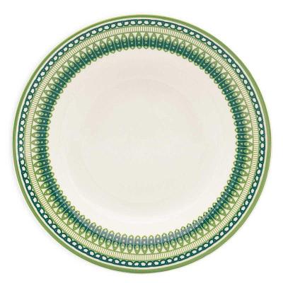 Jogo de 6 Pratos Rasos 24 Cm Donna Campestre