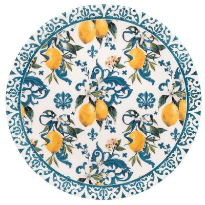 Jogo de 6 Pratos Rasos 26cm Oxford Unni Siciliano