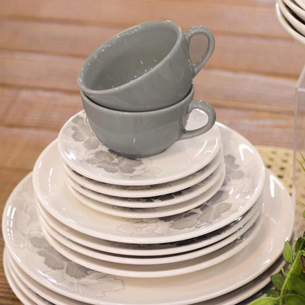 Jogo de 6 Pratos Sobremesa 20 Cm Oxford Unni Balance - 3