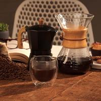 Passador de Café com Colar de Madeira 400 ml - Oxford - 2