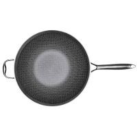 Panela Wok em aço Inox 34 cm 5,9L Oxford Hive - 3