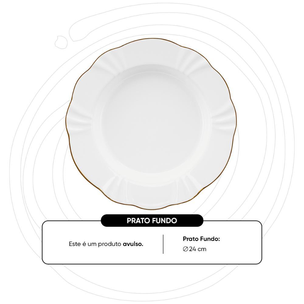 Prato Fundo 24 Cm Oxford Soleil Victória - 2