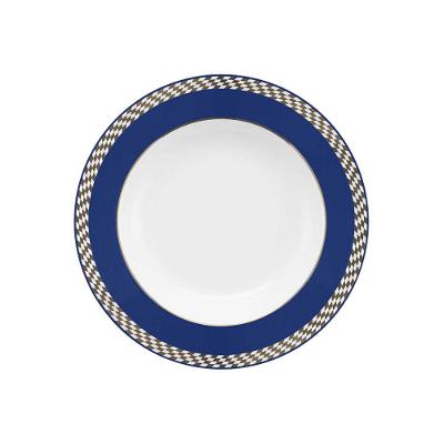 Prato Fundo 23,5 Cm Oxford Flamingo Op Art