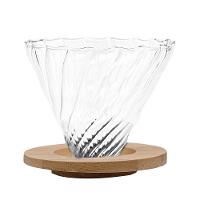 Suporte com Base de Madeira para Filtro de Café Oxford Hario - 1