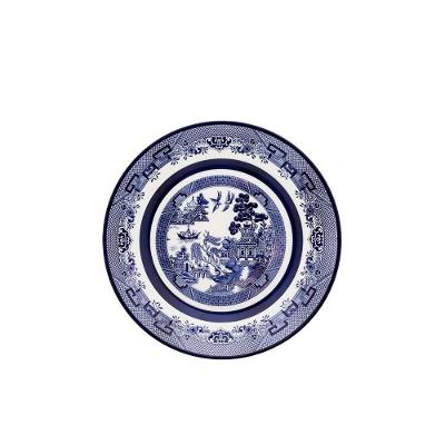 Prato Sobremesa 22 Cm Oxford Flamingo Blue Willow