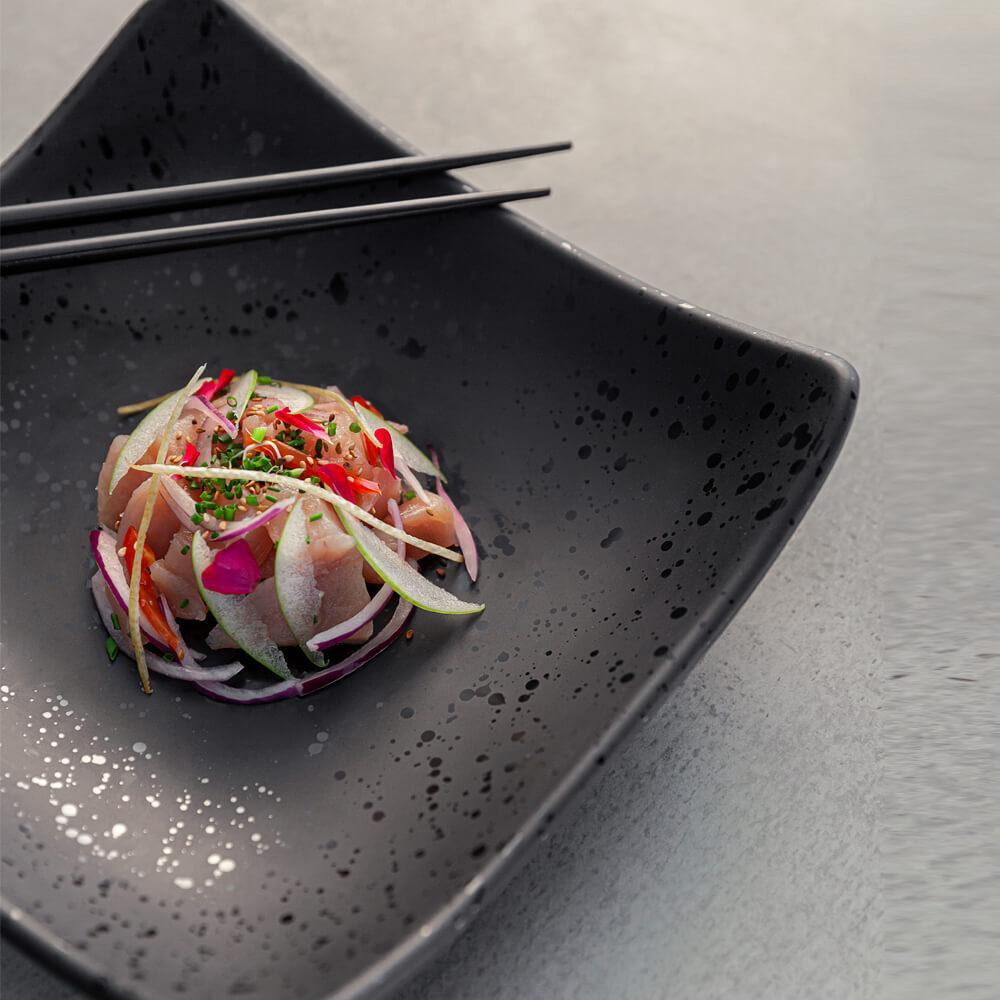 Tigela Rasa Quadrada Em Melamina 10,6 X 10,6 Cm Oxford Tóquio - 2