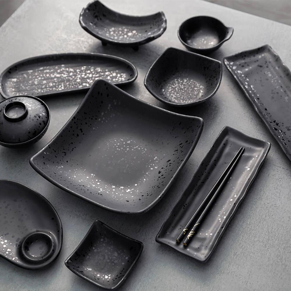 Tigela Rasa Quadrada Em Melamina 10,6 X 10,6 Cm Oxford Tóquio - 3