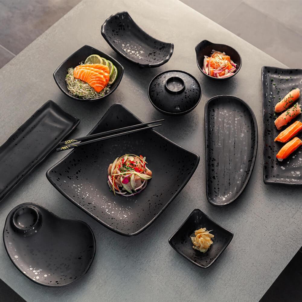 Travessa Retangular Em Melamina 32,2 X 12 Cm Oxford Tóquio - 3