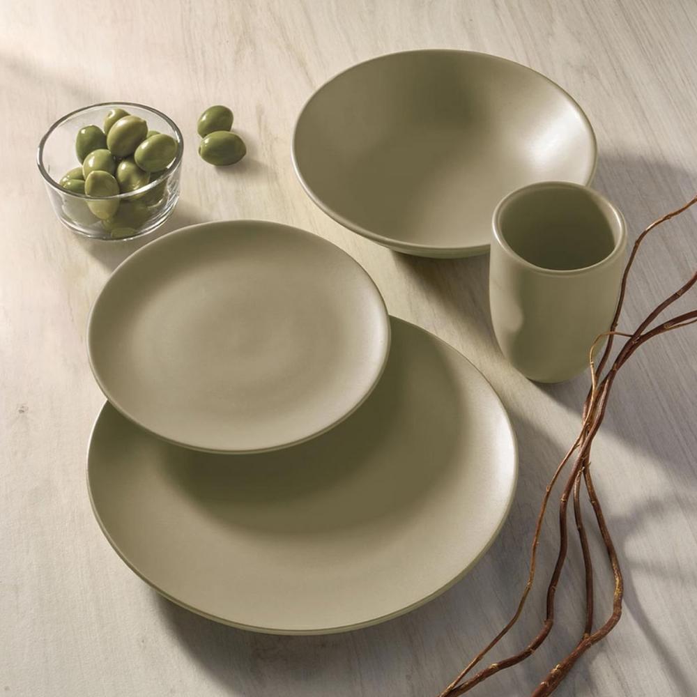 Xícara Grande 200ml Com Pires Oxford Unni Oliva - 3