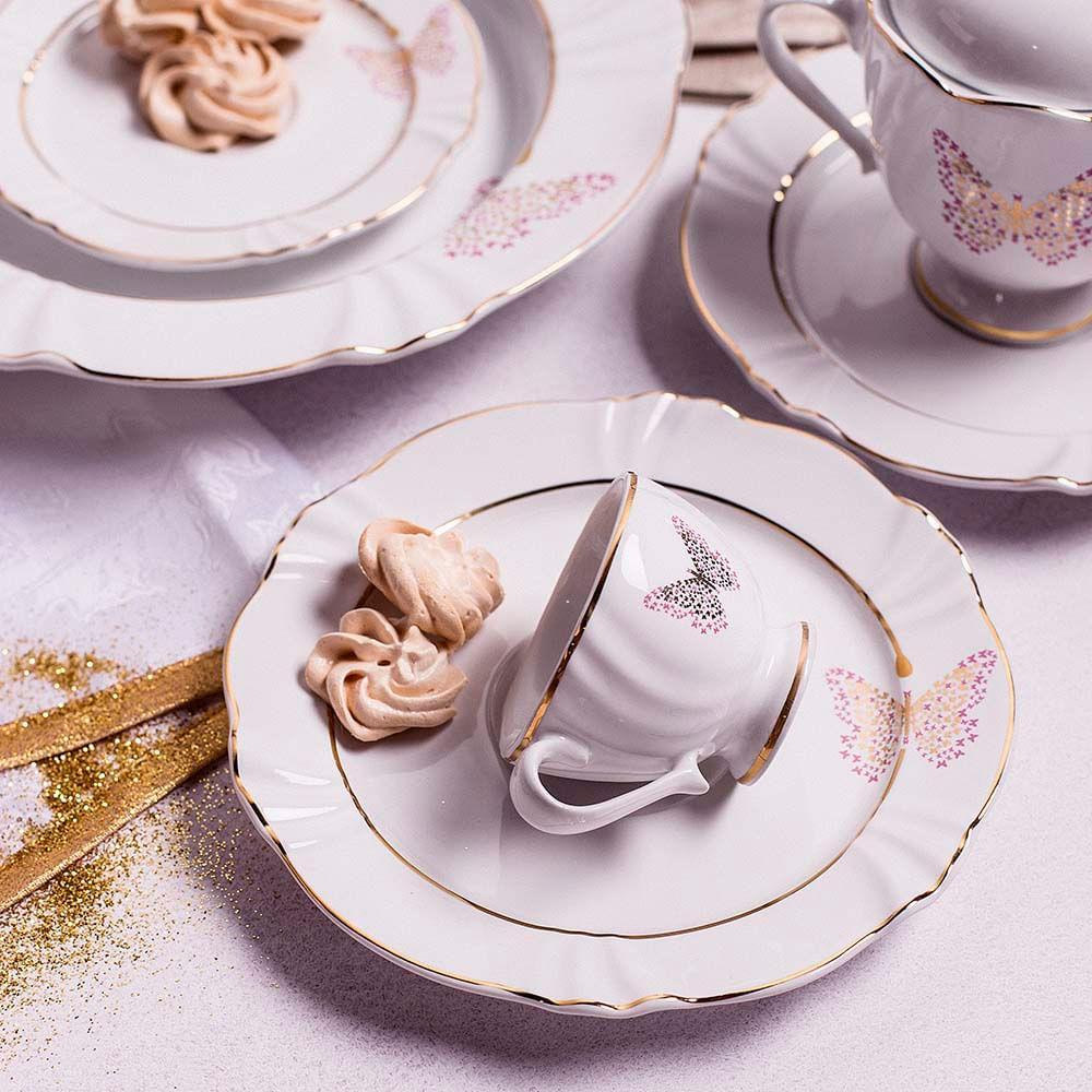 Xícara Grande 200ml Com Pires Oxford Soleil Encantada - 2