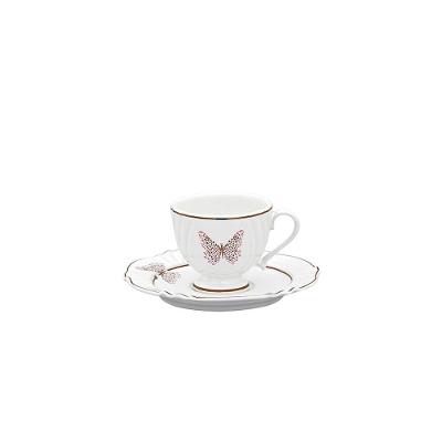 Xícara Grande 200ml Com Pires Oxford Soleil Encantada