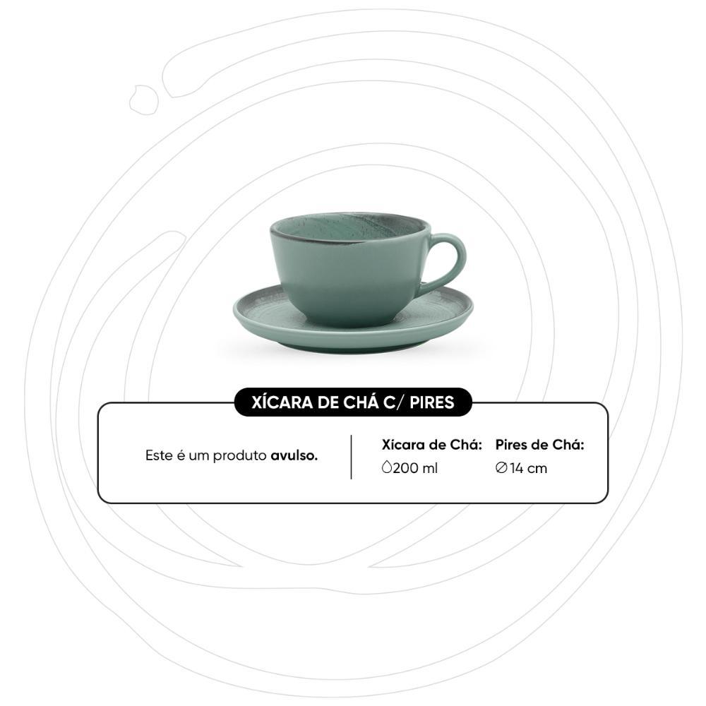 Xícara Grandes 200 Ml com pires Oxford Flat Pacífico - 3