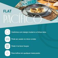 Xícara Grandes 200 Ml com pires Oxford Flat Pacífico - 2