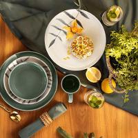 Aparelho de Jantar e Chá 20 Peças Oxford Flat Samambaia - 8