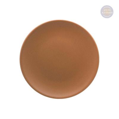 Jogo de 6 Pratos Sobremesa 18,5Cm Oxford Unni Avelã