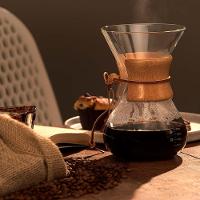 Passador de Café com Colar de Madeira 800 ml - Oxford - 2