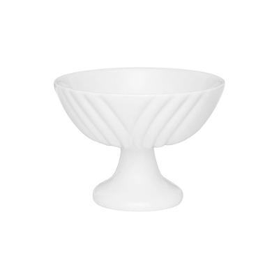 Jogo com 6 Taças de Sobremesa Oxford Soleil White