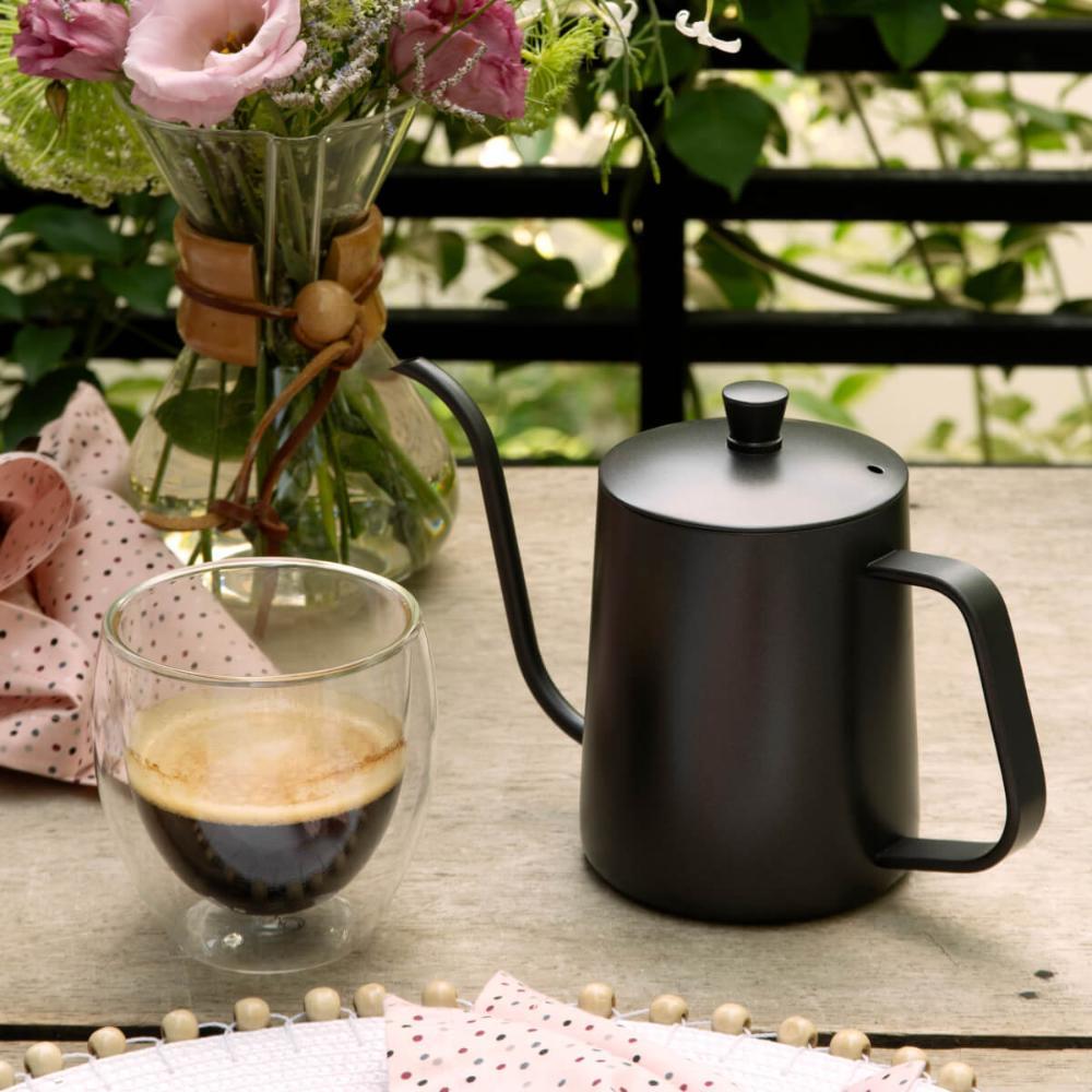 Chaleira de Aço Inox com Bico de Ganso 600 ml - Oxford - 3