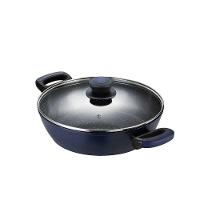 Caçarola Rasa Antiaderente para Indução 28 Cm Everyday Azul - 3