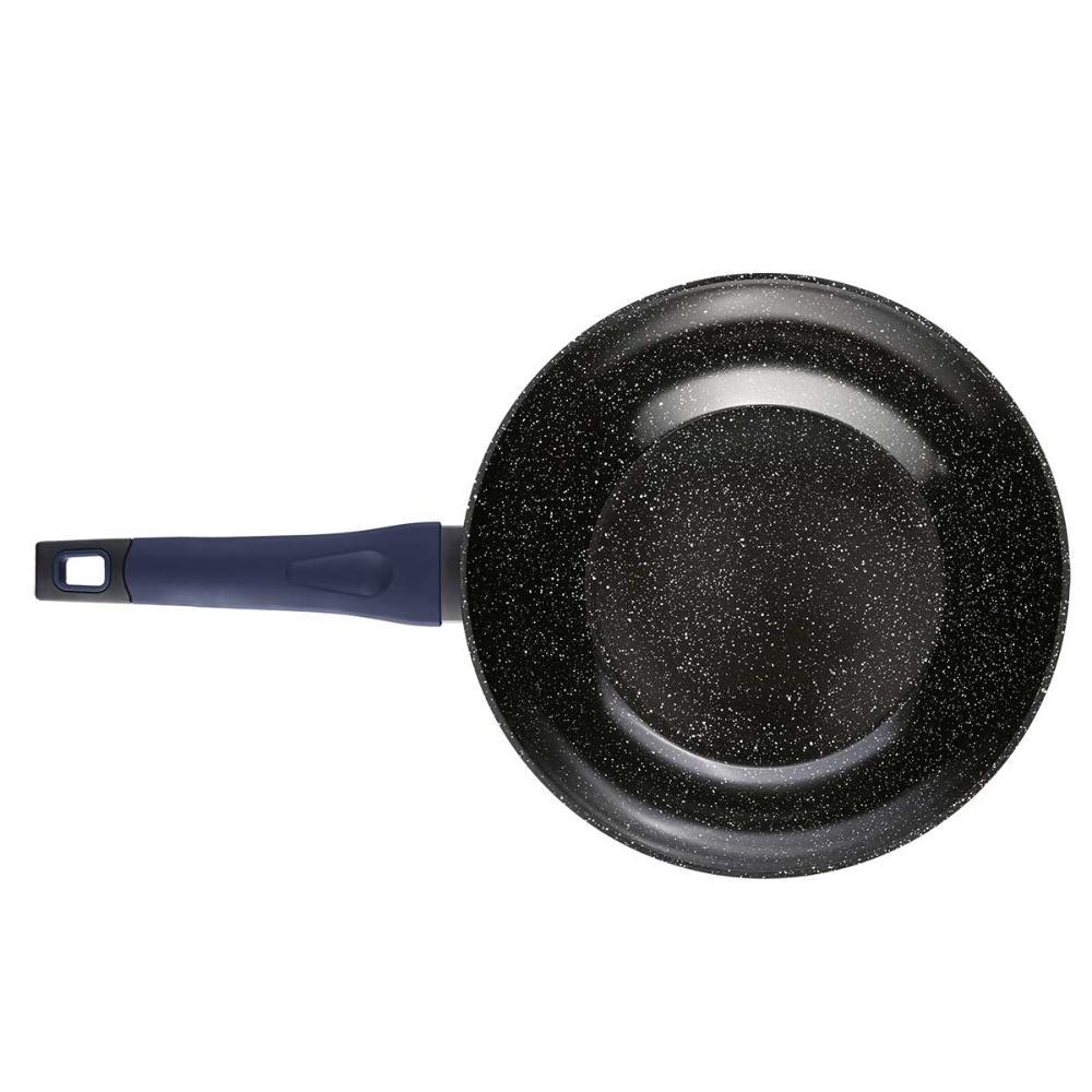 Panela Wok Antiaderente para Indução 28 Cm Everyday Azul - 5