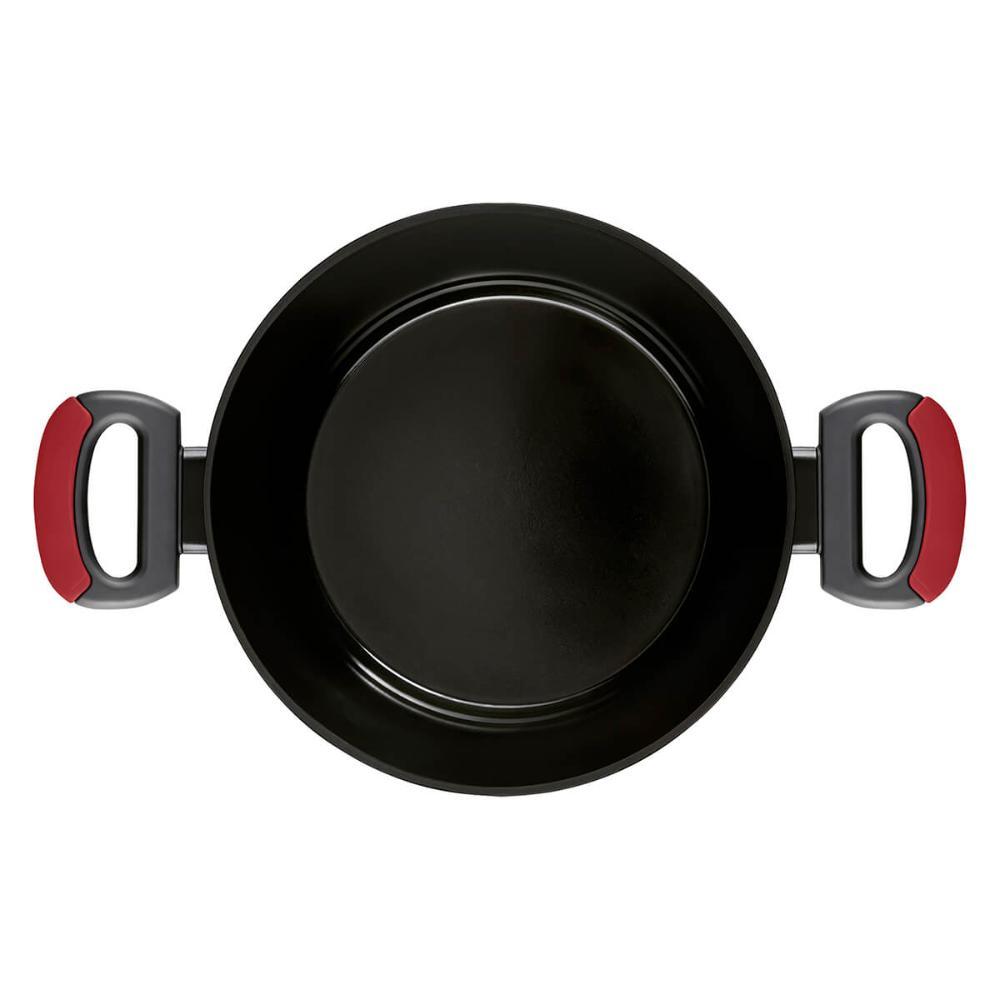 Caçarola Antiaderente para Indução 24 Cm Everyday Vermelha - 5