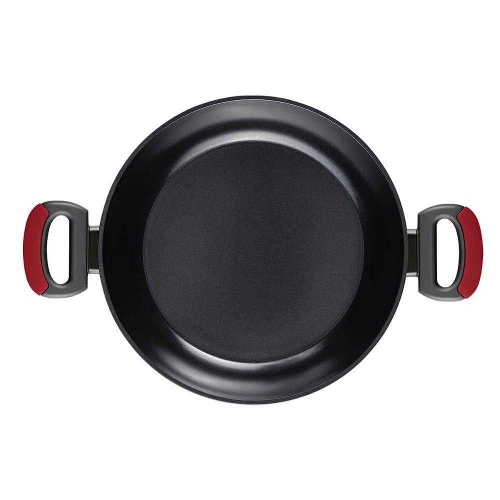 Caçarola Rasa Antiaderente Indução 28 Cm Everyday Vermelha - 5