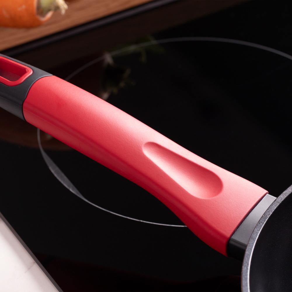 Frigideira Antiaderente para Indução 24 Cm Everyday Vermelha - 10
