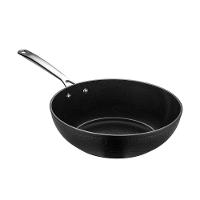 Panela Wok Antiaderente para indução 28 Cm Gourmet Preta - 1