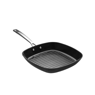 Chapa Grill Antiaderente para indução 28 Cm Gourmet Preta