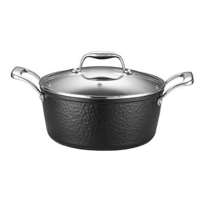 Caçarola Antiaderente para indução 24 Cm Gourmet Preta