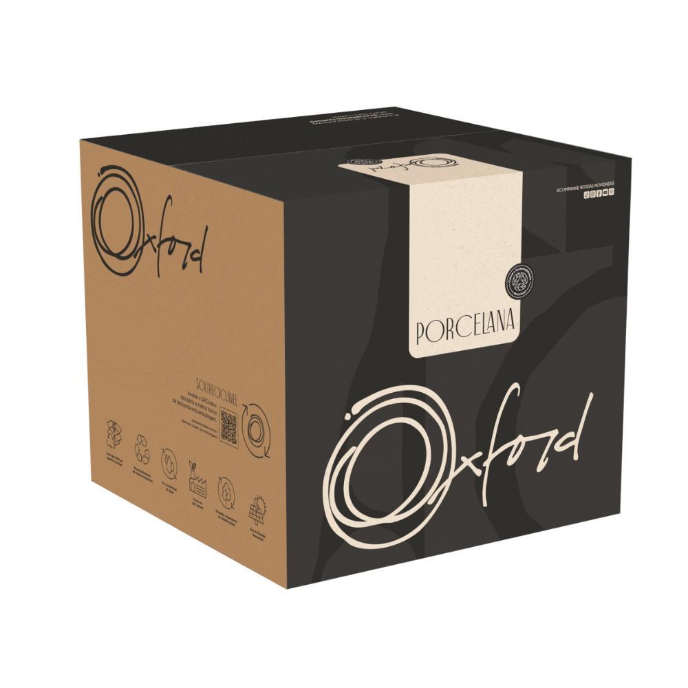 Aparelho de Jantar Chá E Café 42 Pçs Oxford Flamingo White - 9