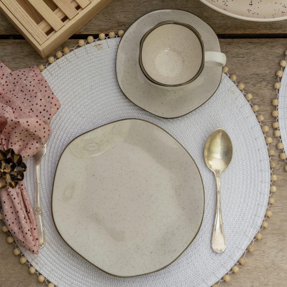 Jogo com 12 Pratos Sobremesa 21,5cm Oxford Ryo Maresia - 5