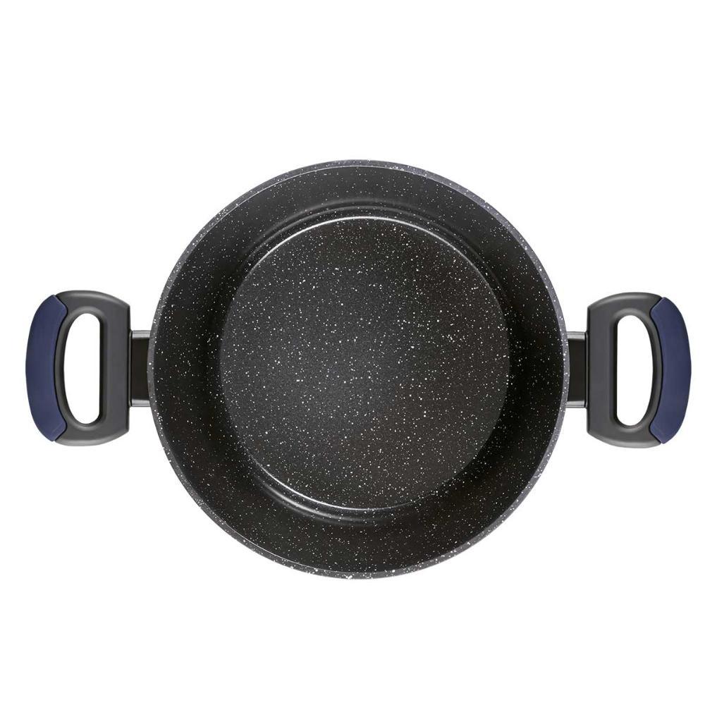 Caçarola Antiaderente para Indução 24 Cm Everyday Azul - 5